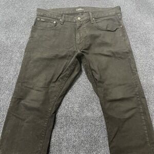 Y2K Polo Ralph Lauren Jeans Mens 35x30 Black Denim Classic Fit Straight Leg